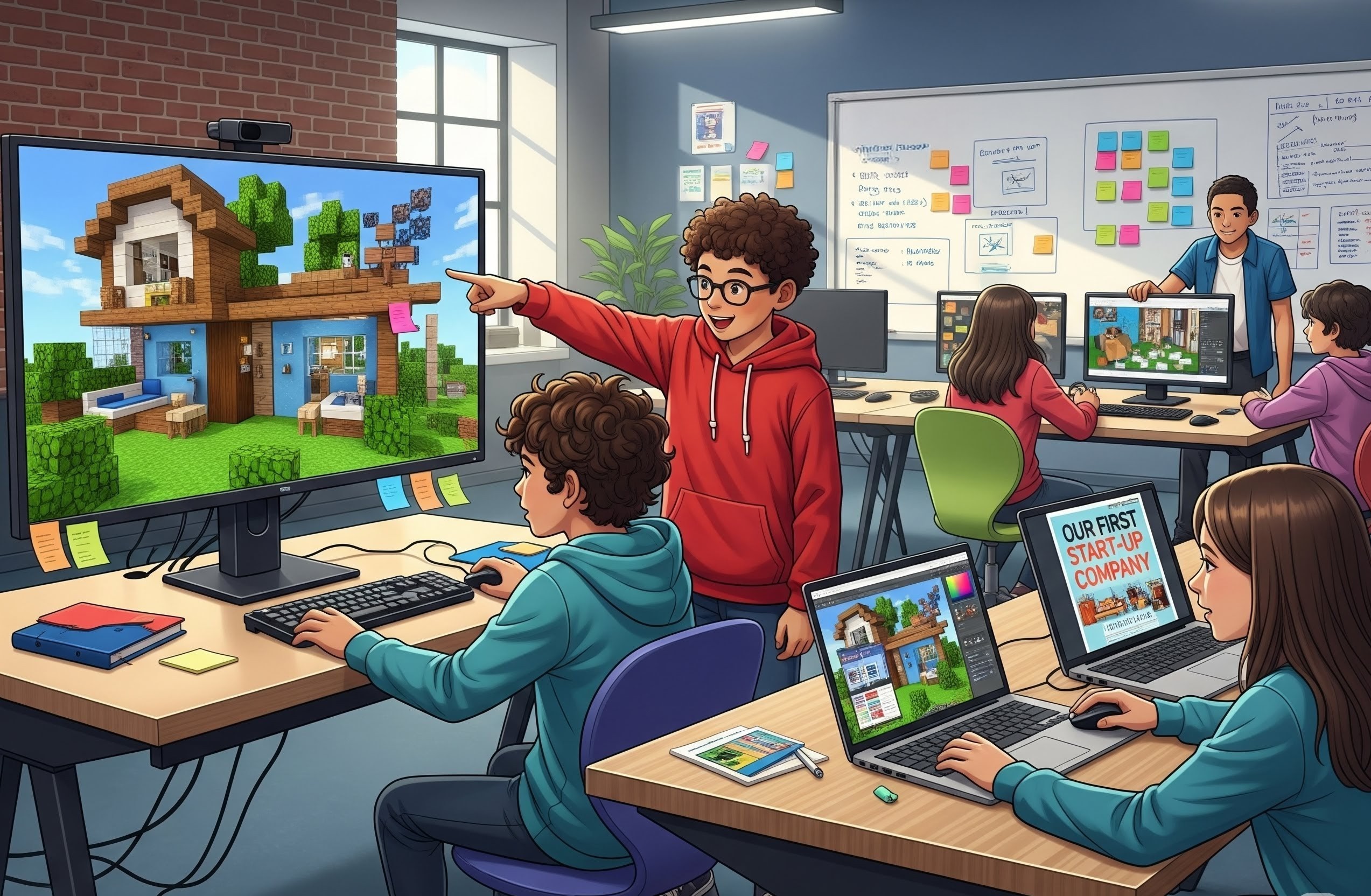 OUR FIRST START-UP COMPANY hero image